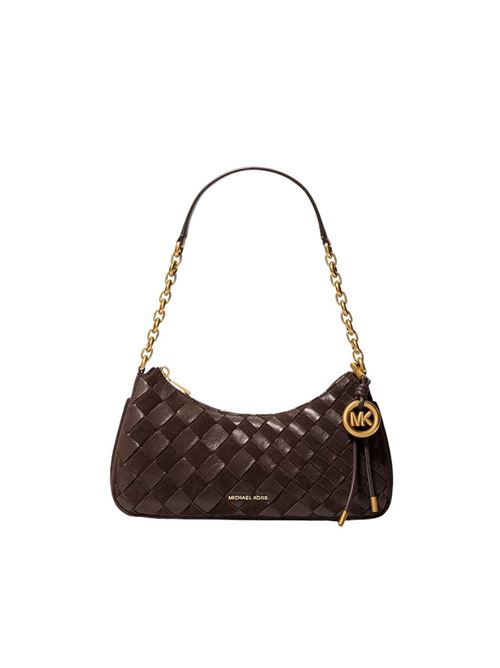 Nolita pochette media intrecciata a mano con catena MICHAEL KORS | 32F6AY5W6S251